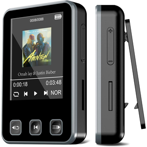32GB pour lecteur <span class=keywords><strong>MP3</strong></span> Bluetooth Lecteur de musique portable pour les étudiants Amateurs de fitness Wav Audio Clip <span class=keywords><strong>en</strong></span> plastique pour sports de plein air - Product Image 1