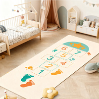 Rutschfester Teppich mit abstraktem Muster, maschinengefertigt, umweltfreundlich, für Babys zum Krabbeln, für den Innenbereich, Wohnzimmer, Kinderteppich