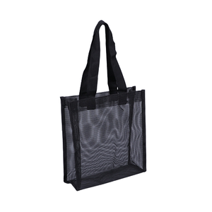 Túi tote lưới nylon tái sử dụng quảng cáo tùy chỉnh, túi mua sắm lưới, túi đi biển lưới có logo tùy chỉnh - Product Image 2