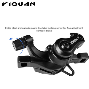 Hợp Kim Nhôm Xe Đạp Front Rear Disc Phanh Đen Mountain Road MTB Bike Cơ Khí <span class=keywords><strong>Caliper</strong></span> Disc Phanh Xe Đạp Phanh - Product Image 4