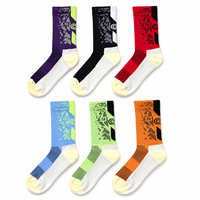Chaussettes mi-mollet personnalisées avec logo de marque, livraison rapide, conception gratuite, couleur et emballage personnalisés, chaussettes en coton tendance pour le quotidien, vente en gros