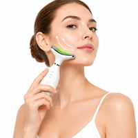 Masseur électrique pour le cou rechargeable de haute qualité, très vendu, soin intelligent du cou, utilisation à domicile, appareil de lifting du visage et de raffermissement de la peau