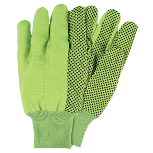 Magazzino edile giardinaggio paesaggistica agricola fai <span class=keywords><strong>da</strong></span> te progetto di cotone verde tela Pvc puntini di sicurezza guanti <span class=keywords><strong>da</strong></span> lavoro - Product Image 1