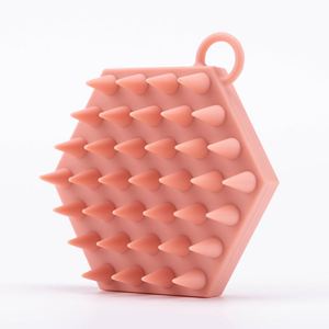 Brosse de massage du cuir chevelu en silicone la plus vendue, brosse douce pour le lavage des cheveux, nettoyage en profondeur, exfoliation et massage de la tête - Product Image 5