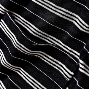 เสื้อเชิ้ตลายทางแขนยาวคอกลมผ้าฝ้ายแท้100% สำหรับผู้ชายสไตล์โอเวอร์ไซส์พิมพ์ลายเรียบง่ายดีไซน์คุณภาพสูงแขนยาว - Product Image 3
