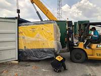 Compresseur à vis KAISHAN 1100 CFM 360 PSI avec moteur diesel robuste et système de filtration triple