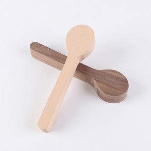 ชุดช้อนไม้ ไม้บีชและไม้วอลนัทสีดำ อุปกรณ์ขนาดเล็กสำหรับใช้ในครัว - Product Image 3