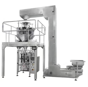 Completamente automatico a 10 teste per pesare patatine fritte con patatine fritte per imballare piccole macchine per imballare formaggio Snack - Product Image 2