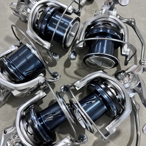 Carrete de Pesca Seehoo para Pesca en Alta Mar, Lanzamiento Largo, 8000 9000 10000 12000 14000 <span class=keywords><strong>8</strong></span>+1BB, 20KG de Arrastre Máximo, Carrete de Carpa Totalmente Metálico - Product Image 2