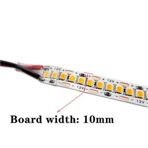 Fast Shipping 3000/4000/6000k Led Strip Light 5M/Roll 8MM 10MM Fpcb Light Strip 60/120/240leds 12V/24v Smd 2835 Led Strip Light