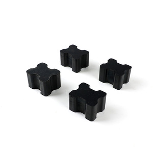 Front Coil Spring <b>Damping</b> Rubber 4Pc Set Black For Replace Repair Auto Shock <b>Absorber</b> Springs - Product Image 1