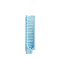 Brosse à cheveux pliable portable 2 en 1, antistatique, mini peigne de voyage pour cheveux bouclés ou raides, massage du cuir chevelu, cepillo plegable de viaje