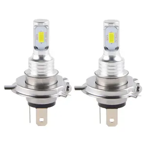 Bevinsee 2x H4 9003 100W LED Super White Headlamp Bulbs For Yamaha Majesty Vino Zuma Scooter Headlight