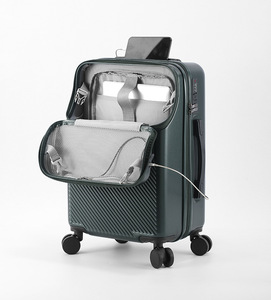 RTS Bulk Luggage <b>with</b> Usb Port,carry on Luggage,<b>with</b> Laptop Compartment ,business Travel Bags,20 Inch Suitcase,travel Luggage - Product Image 2