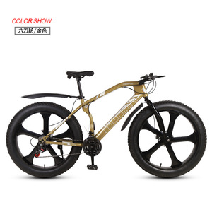 Fatbike, dubbele schijfremmen, 26 inch, goedkope volwassen fiets, sneeuw- en strandfiets - Product Image 3