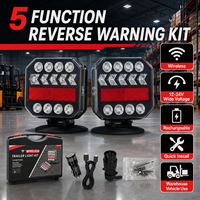 Conçu pour la route et les intempéries. Feux de remorque sans fil SFIDA TC-01 à LED, magnétiques, étanches, lumineux et rechargeables