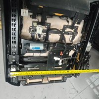 Siège conducteur d'occasion, réglable électriquement, en cuir, chauffant, pour SUV/camionnette, avec rails