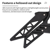 Support d'arc réglable 3D STARCN pour arcs composés, pliable et portable, avec protection en caoutchouc souple pour la chasse/le tir