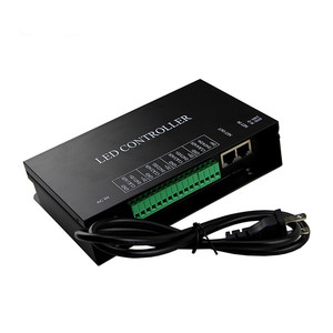 110v-220vac h802ra 4 cổng 4096 pixels artnet eternet để SPI điên rix pixel điều khiển hỗ trợ Jinx cho ws2811 WS2812 LED ánh sáng - Product Image 1