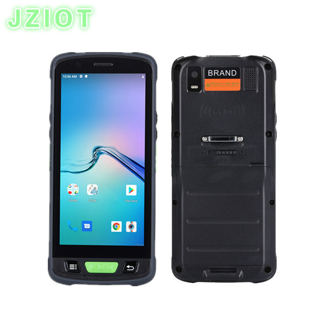 V9100 5.5 Inch Industrial PDA Handheld Terminal Rugged Phone with IP67 4G LTE 2GB/4GB RAM 16GB/64GB Storage in Stock