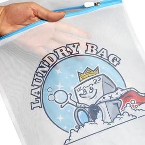 Bolsa de Lavado de Malla <span class=keywords><strong>Delicada</strong></span> Ecológica Personalizada de Moda, Bolsa de Lavandería con Impresión Personalizada <span class=keywords><strong>para</strong></span> Usar en <span class=keywords><strong>Lavadora</strong></span> - Product Image 4