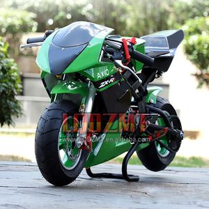 49CC <span class=keywords><strong>50CC</strong></span> Minibike 2 tiempos gasolina motocicleta carreras MOTO ciclo Motor bicicleta Motor Van para adultos niños niño niña - Product Image 5