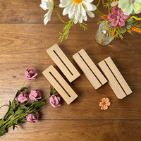 Base de Lámpara de Madera, Soportes para Lámparas de Noche LED, Porta Lámparas de Mesa Exquisitamente Elaborados, Luces Cálidas Blancas, Decoración con Logotipo Personalizado