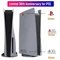 Coque de Protection ABS Grise Édition Limitée 30e Anniversaire pour Façade de Console PlayStation 5 (PS5)