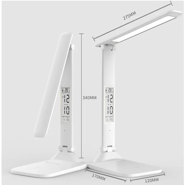 Small Portable Smart Touch Usb Wireless Charger Modern Rechargeable Led Table Lamp Wholesale Bedroom Study Reading Folding DC 55
