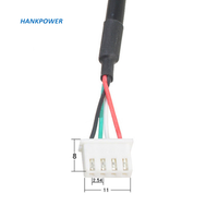 Câble d'extension de données USB2.0 personnalisé, femelle vers borne XH2.54, 4 broches, Dupont, connecteur USB AF