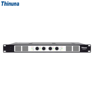 Thinuna IP-4450AP III SC ระบบ IP PA 70/100V 4 ช่องสัญญาณ 500W POE เครื่องขยายเสียงดิจิตอลแบบเน็ตเวิร์คพร้อม SIP/ONVIF และพอร์ต <span class=keywords><strong>RJ45</strong></span> คู่ - Product Image 2