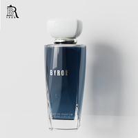 Flacon de parfum en verre de luxe en gros pour fabricants - Bouteille en verre de 100 ml avec logo personnalisé