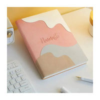 Carnet A5 personnalisé en cuir PU de haute qualité pour filles, journal intime à couverture rigide, cadeau promotionnel d'entreprise original pour la vente en gros