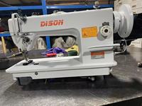 Machine à coudre neuve à point noué, simple aiguille, à lit plat, à alimentation supérieure et inférieure, haute vitesse, robuste, modèle DS-0303