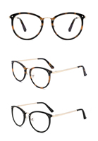 Vente en gros de lunettes optiques anti-lumière bleue rétro personnalisées, design rétro, vente chaude 2027