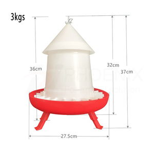Yyb gia cầm Coop nhựa chim cút phát triển Chick broiler có thể điều chỉnh chân tự động gà trung chuyển và uống rượu - Product Image 2