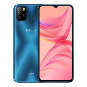 Infinix 뜨거운 10 라이트 2GB 32GB 글로벌 6.6 인치 HD + 1600*720P 5000mAh 배터리 핸드폰 휴대 전화