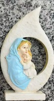 KOMI Vente en gros Ornements de baptême de la Vierge Marie et de l'Enfant Sculpture Artisanat religieux en résine Cadeaux