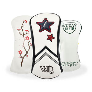 Bulk 2 3-teilige Golf Club Head cover Benutzer definierte Golf Head Covers für den Fahrer - Product Image 3