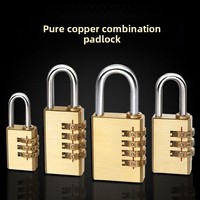 Cadenas à combinaison pour bagages, armoire de dortoir, mini cadenas étanche pour salle de sport, modèle Qtmms