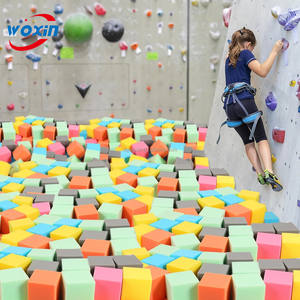 Blocs de <span class=keywords><strong>mousse</strong></span> Woxin de grande taille 15x15x15cm <span class=keywords><strong>pour</strong></span> enfants, parc de <span class=keywords><strong>trampoline</strong></span> extérieur, <span class=keywords><strong>protection</strong></span> murale en éponge - Product Image 3