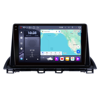 Nouvel autoradio Android 15 Octa Core 4+64 Go Écran tactile complet Navigation GPS Radio de voiture 9 pouces DSP pour Mazda 3 Axela 3 2013-2018