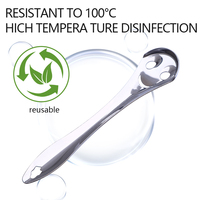 Usine Offre Spéciale sourire visage hygiène buccale langue revêtement brosse de nettoyage en gros grattoir à langue en acier inoxydable