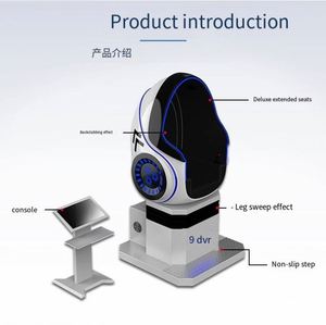 VR Egg Chair 9D Ski Simulator Bungee Jump Flight Ride Virtual Reality Game Machine for Indoor Arcade Center Equipment - Product Image 3