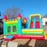 Vente Flash : Château Gonflable Commercial d'Extérieur avec Toboggan – Prix Usine Imbattable