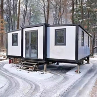 Maisons conteneurs extensibles de haute qualité européenne avec panneaux sandwich, design modulaire pour usage extérieur, installation rapide, design moderne