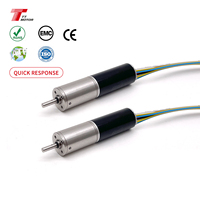 Motor de Engranajes Planetarios CC Sin Escobillas TBC1636 de 16 mm, 12V 24V, con Codificador, Alto Torque, para Mini Robotización y Automatización