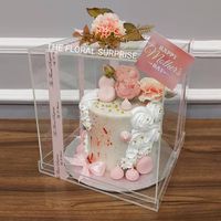 Boîte à cartes cadeaux de mariage en acrylique personnalisée à prix avantageux, jolie boîte à alliances en acrylique personnalisée