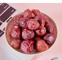 Cerises acides lyophilisées, vente en gros, exportation, cerises lyophilisées entières