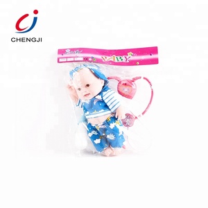 Nuevo diseño encantador <span class=keywords><strong>bebé</strong></span> <span class=keywords><strong>reborn</strong></span> vivo 1 12 muñeca con botella de alimentación - Product Image 5